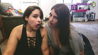 Her Hubby Catched Us, I Guess We’ll Have To Blow His Dick To Force Up For It!! Ft. Paige Steele – Sextape 2