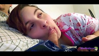 Young Kiwwi Sucks Your Cock Like The Pacifier When Watching Tv.