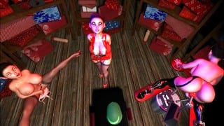 Sfm 3d Vr Big Boobs Midget Santa Elves Fuck Male In Fantasy Happiness Place